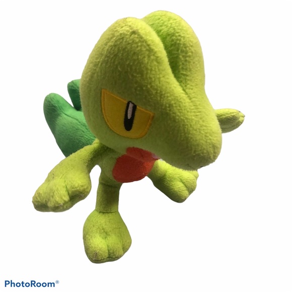 shiny treecko plush